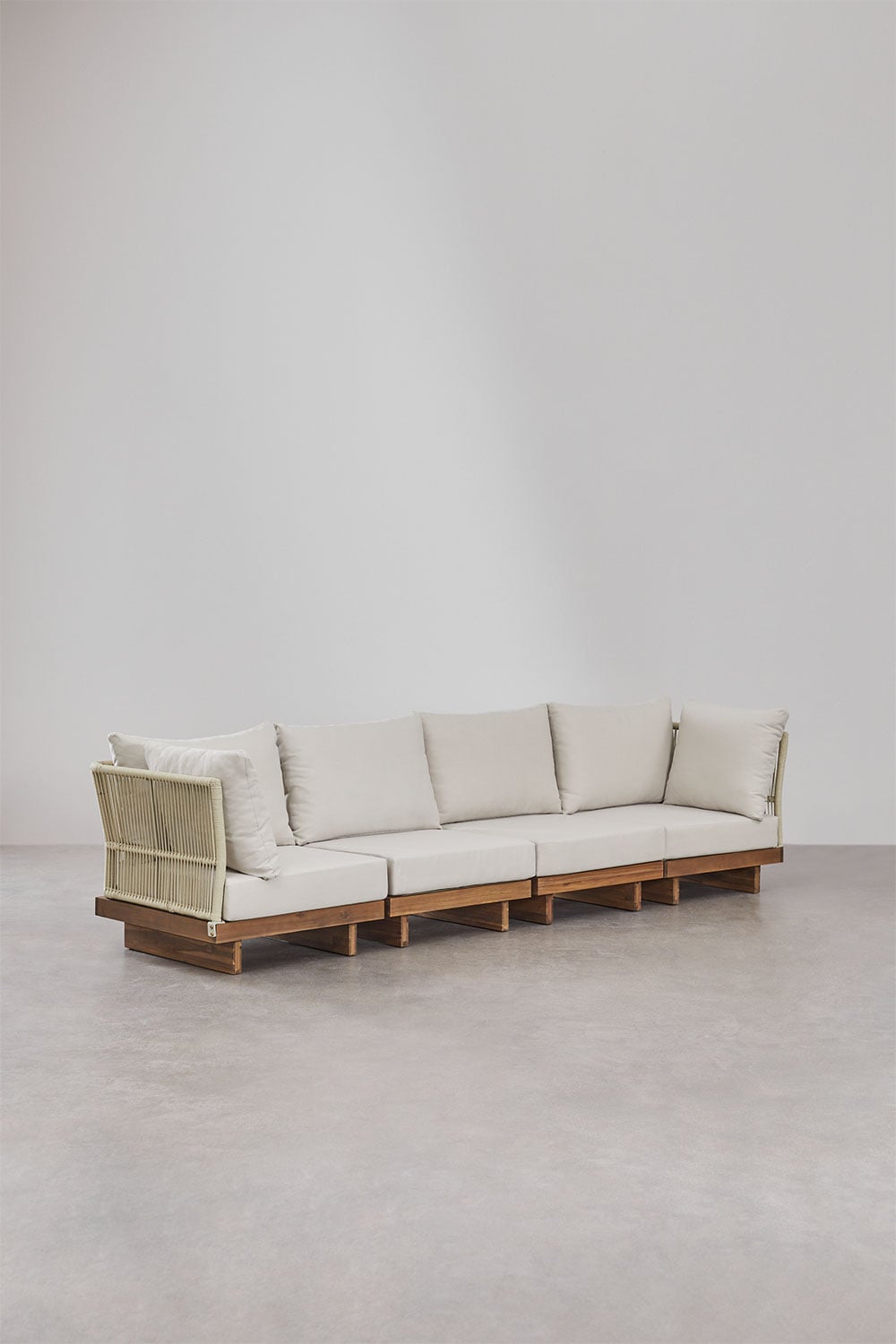 Lauko baldų komplektas FORTO, 2-vietė sofa ir staliukas