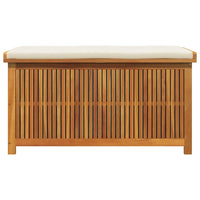 Lauko dėžė pagalvėlėms, 113x50x60,5 cm, akacijos masyvas - Namų Idėja