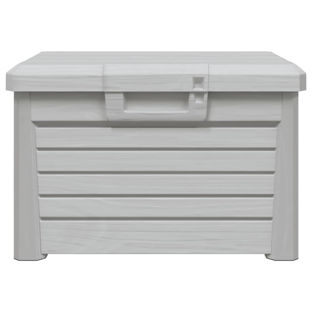 Lauko dėžė pagalvėlėms, pilka, 73x50,5x46,5cm, PP - Namų Idėja