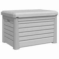Lauko dėžė pagalvėlėms, pilka, 73x50,5x46,5cm, PP - Namų Idėja