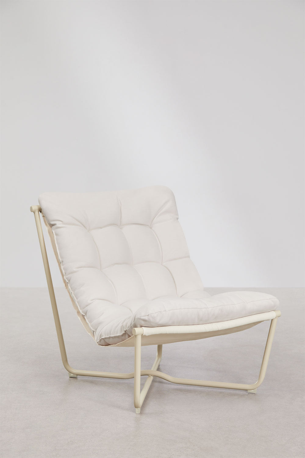 Outdoor Armchair Set ZAYLON, cream