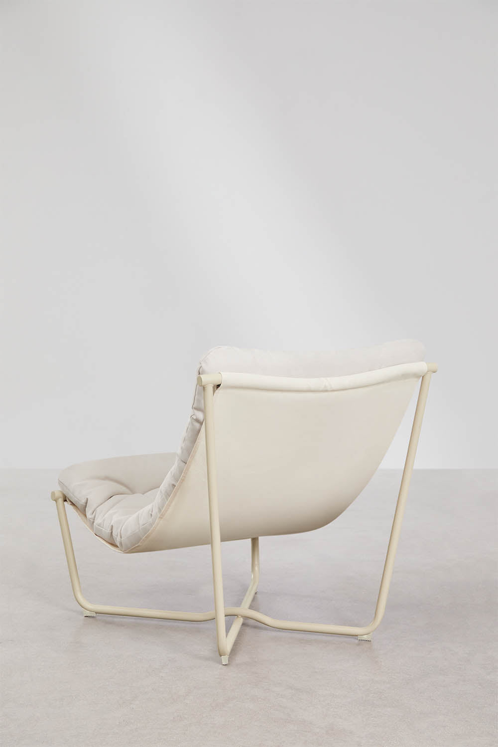 Outdoor Armchair Set ZAYLON, cream