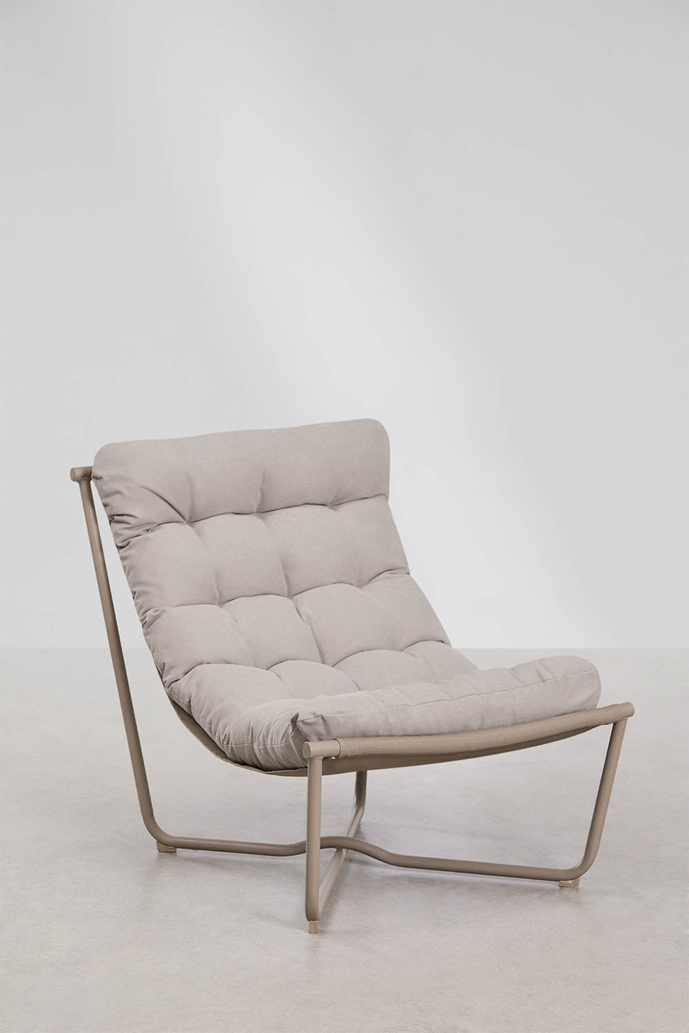 ZAYLON outdoor armchair set, mocha brown