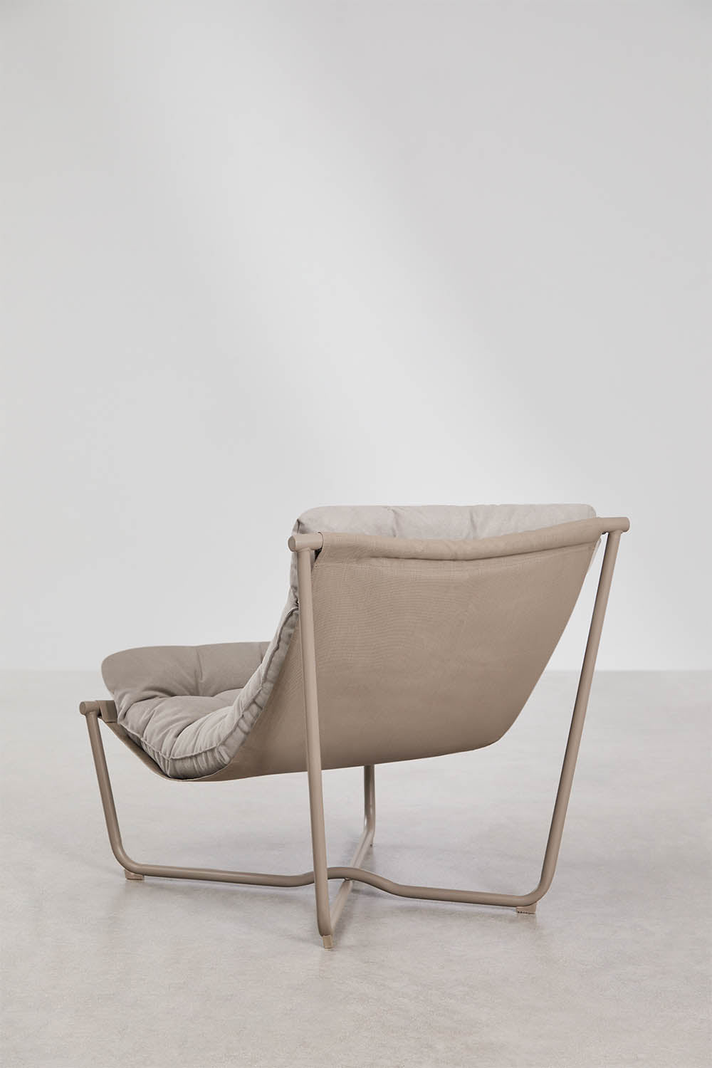 ZAYLON outdoor armchair set, mocha brown