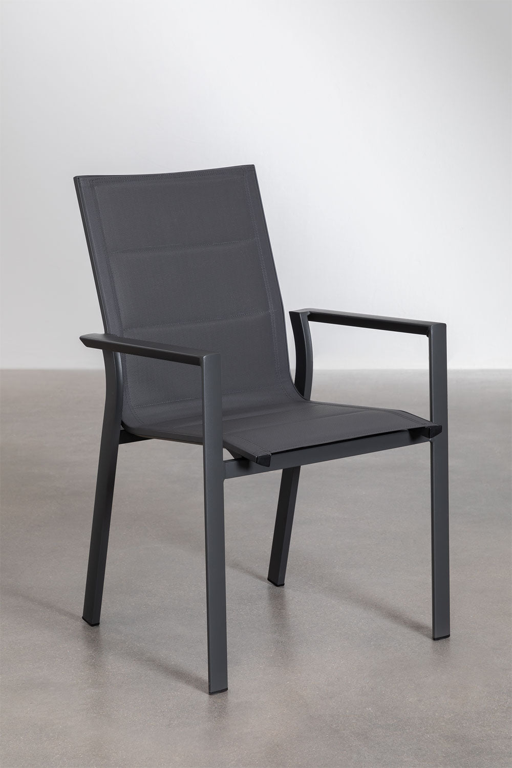 ALUKAS outdoor chair, graphite grey