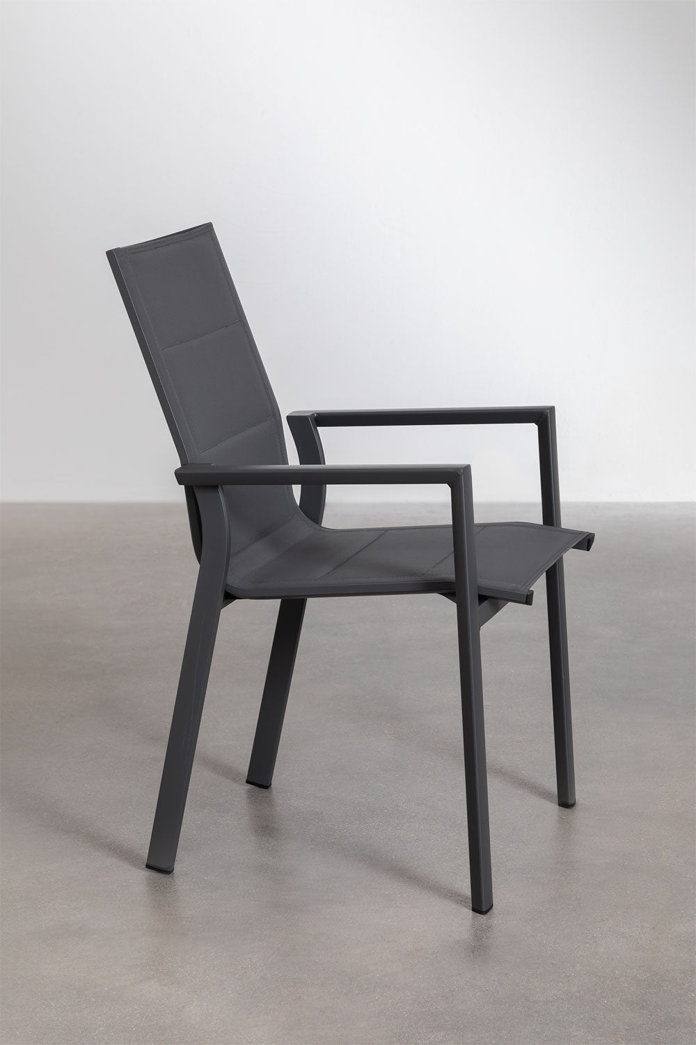 ALUKAS outdoor chair, graphite grey