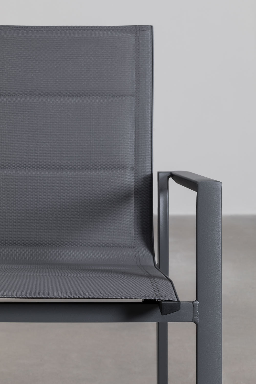 ALUKAS outdoor chair, graphite grey