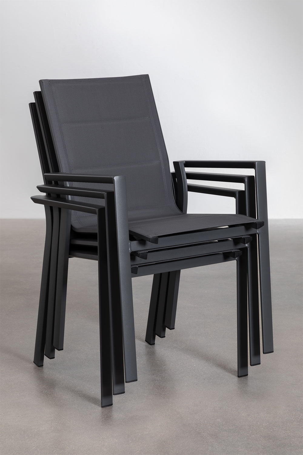 ALUKAS outdoor chair, graphite grey