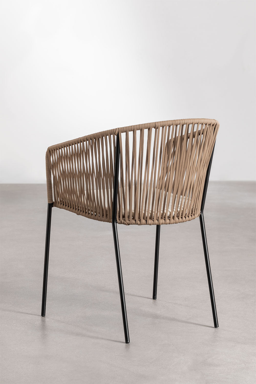 Outdoor chair CORDOVA, honey and black