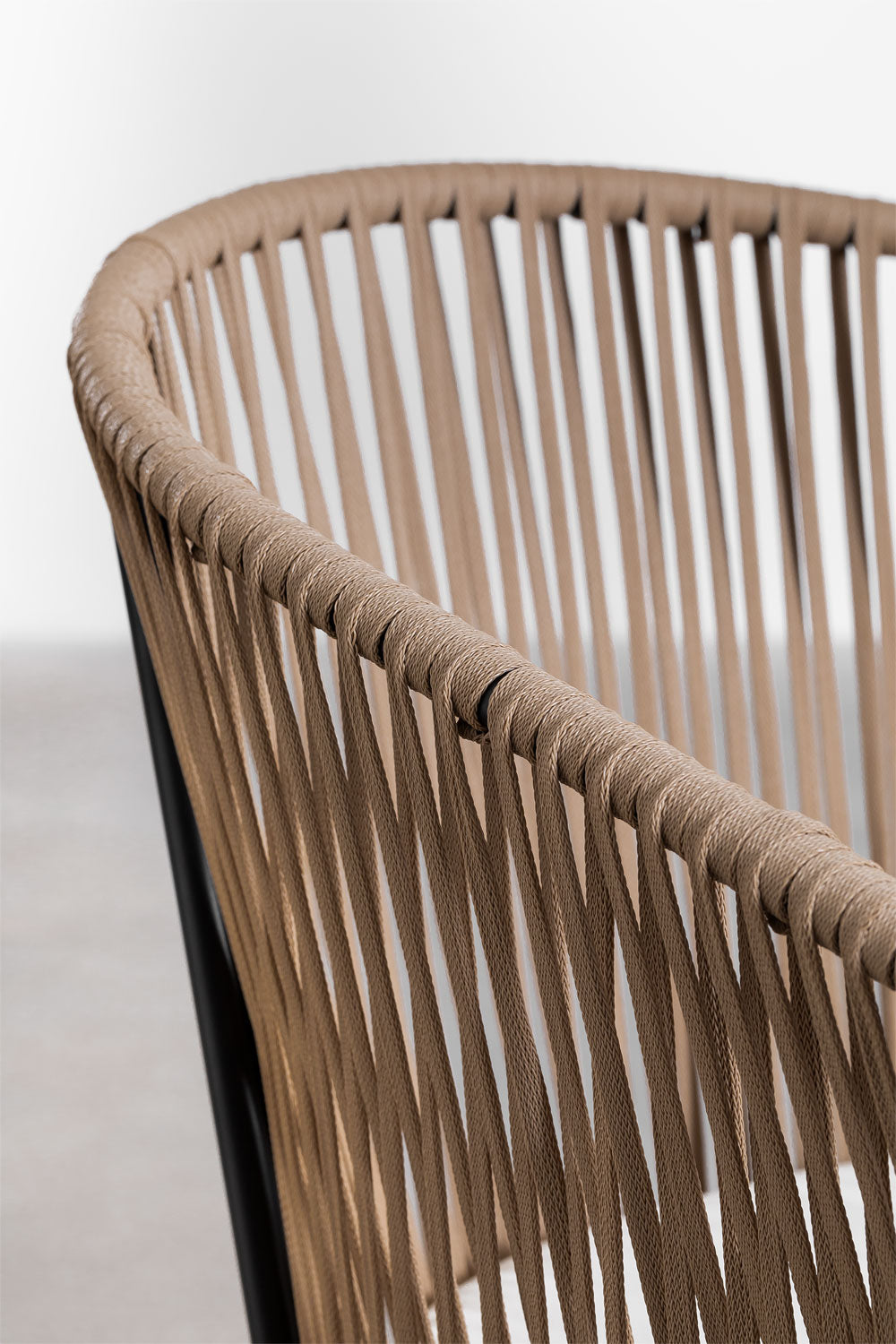 Outdoor chair CORDOVA, honey and black