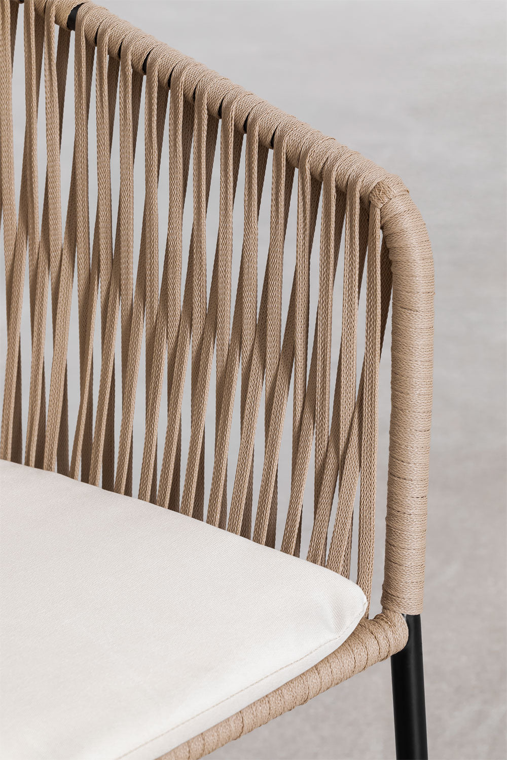Outdoor chair CORDOVA, honey and black