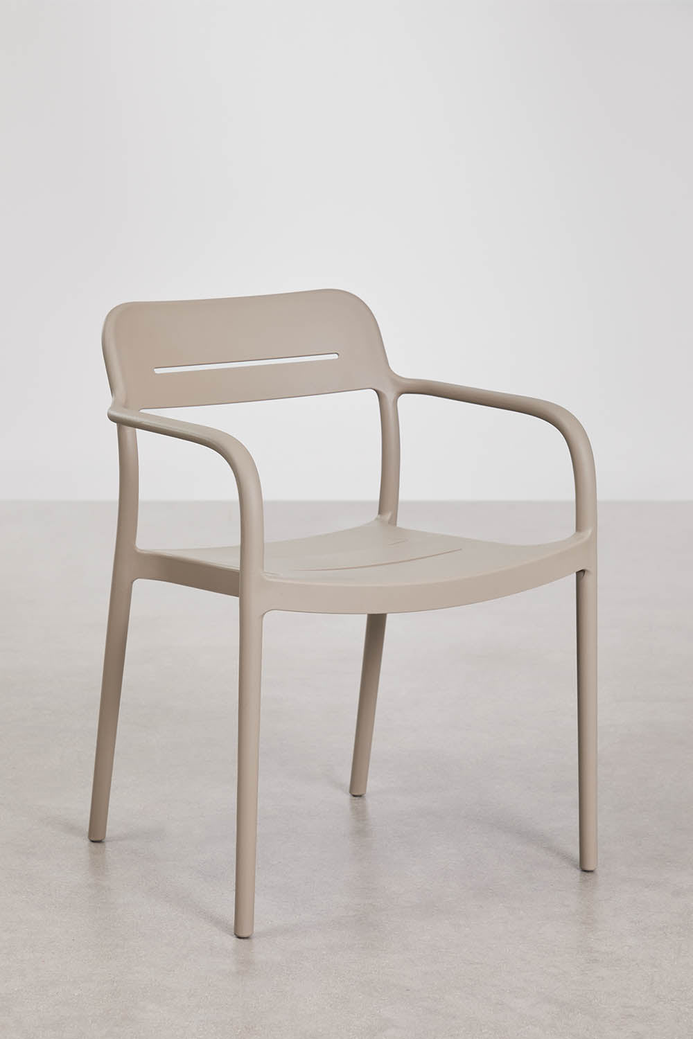 Outdoor chair GRZARA, mocha brown