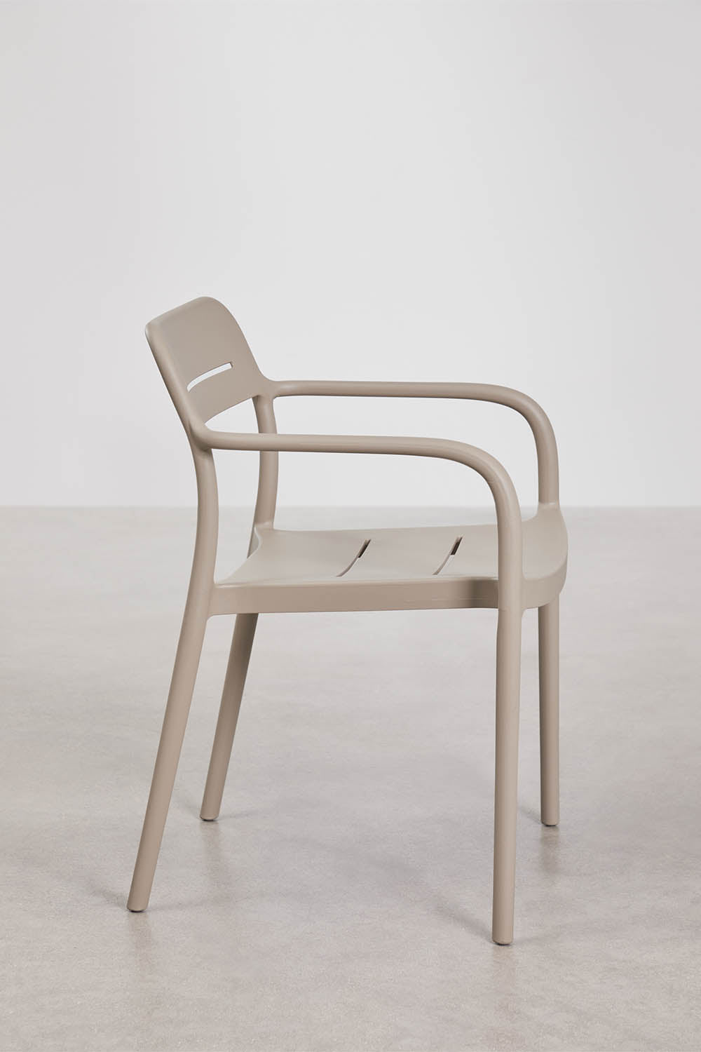 Outdoor chair GRZARA, mocha brown