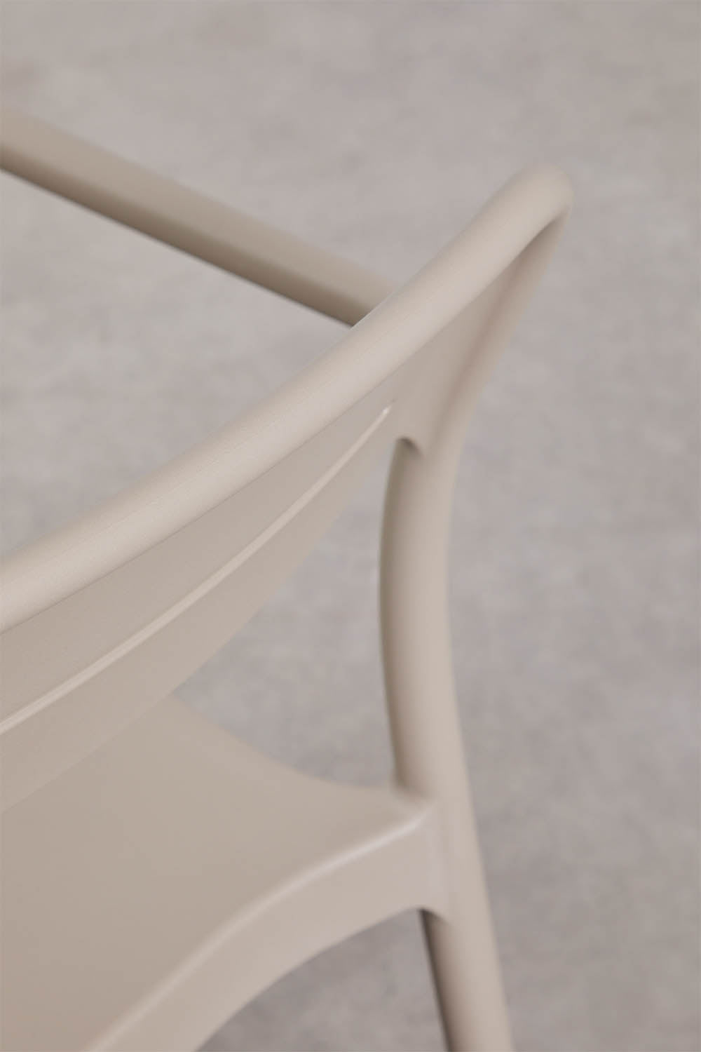 Outdoor chair GRZARA, mocha brown