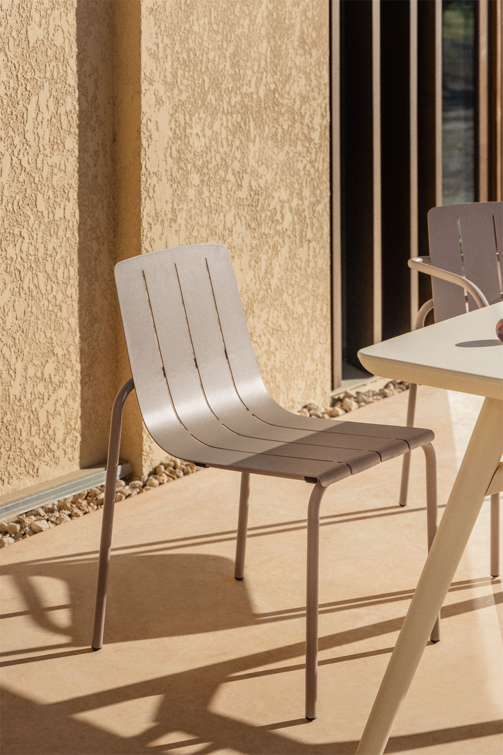 Outdoor chair MOKANO, mocha brown