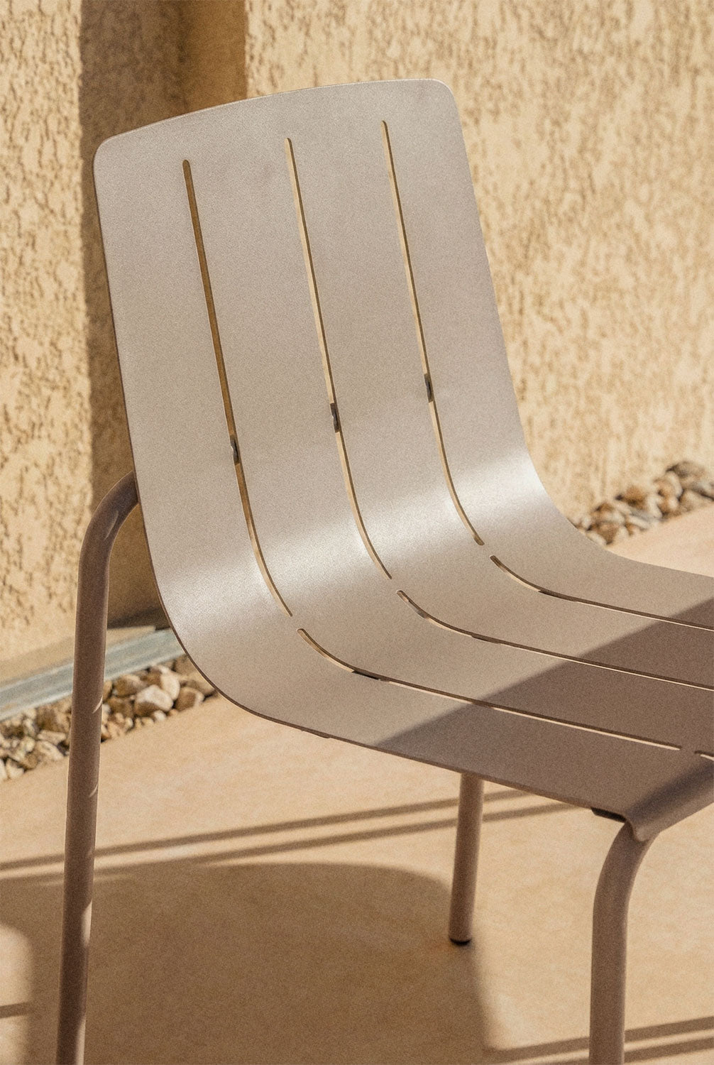 Outdoor chair MOKANO, mocha brown
