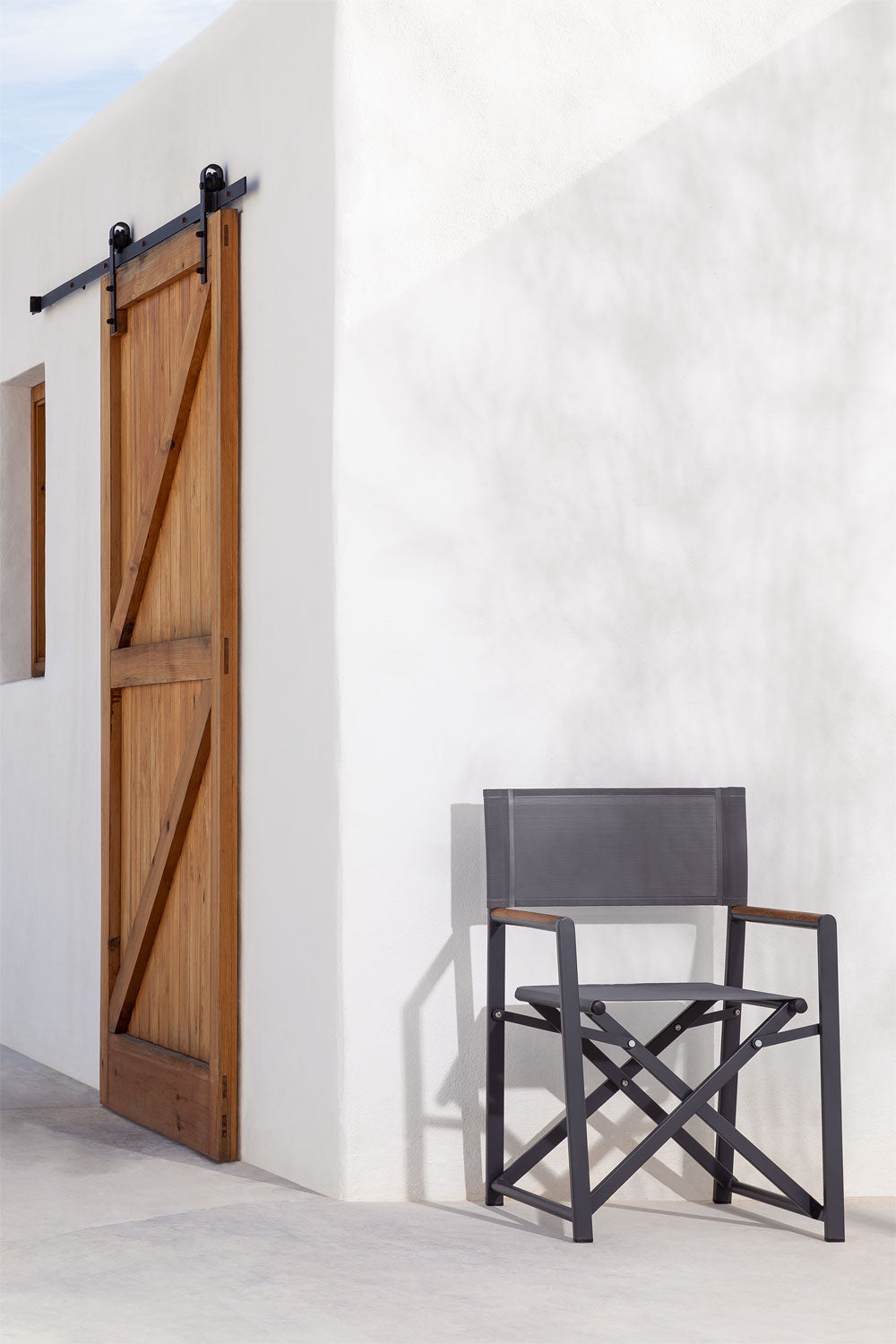 Outdoor chair SOLARO, anthracite grey
