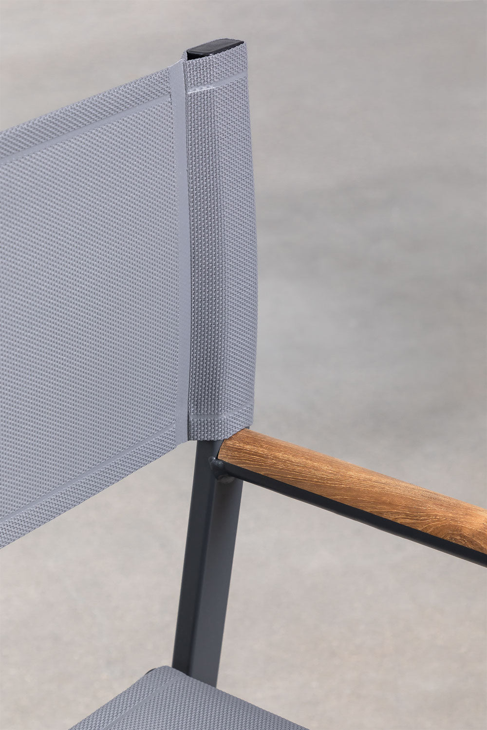 Outdoor chair SOLARO, anthracite grey