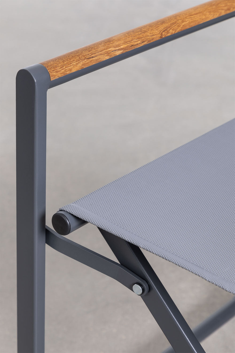 Outdoor chair SOLARO, anthracite grey