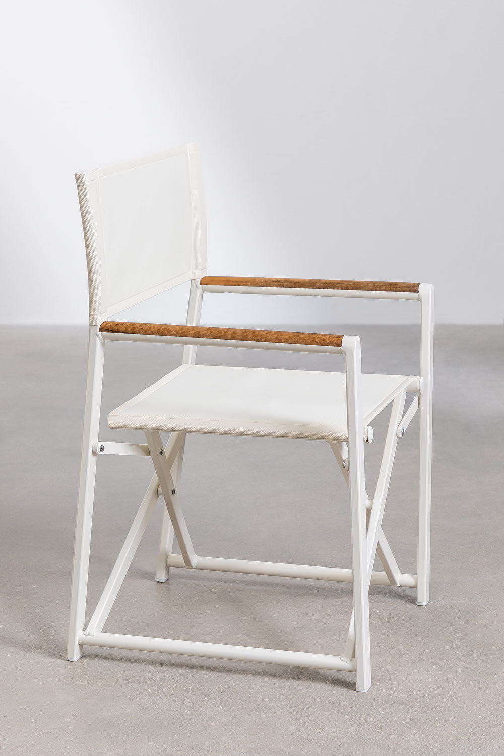 Outdoor chair SOLARO, white