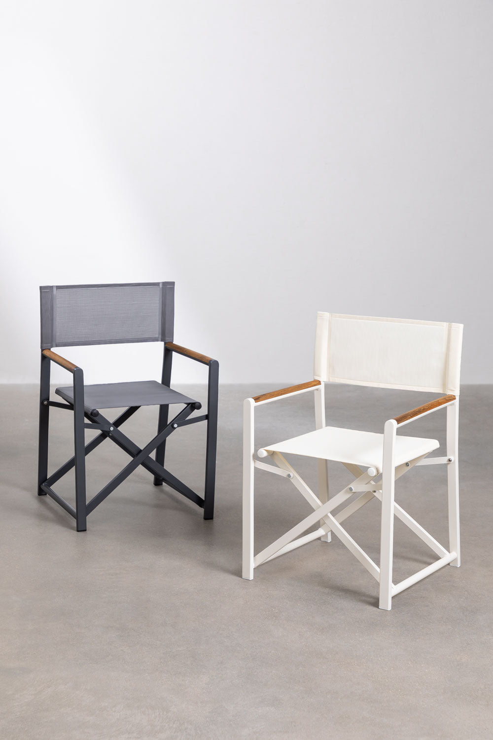 Outdoor chair SOLARO, white