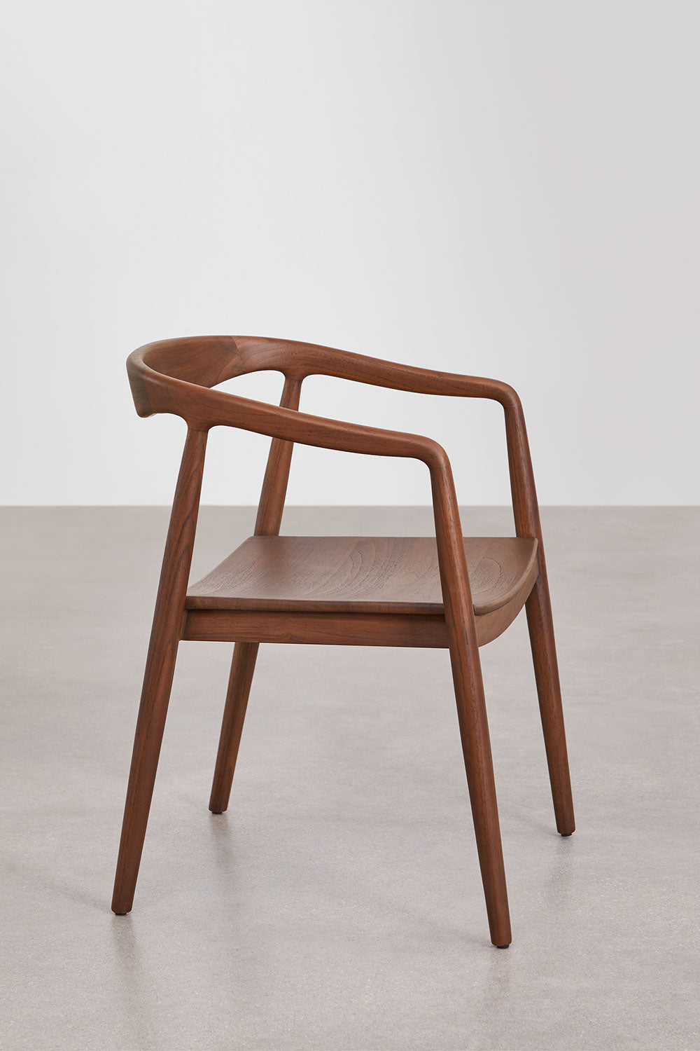 Outdoor chair TIKARO, dark teak (2 variants)
