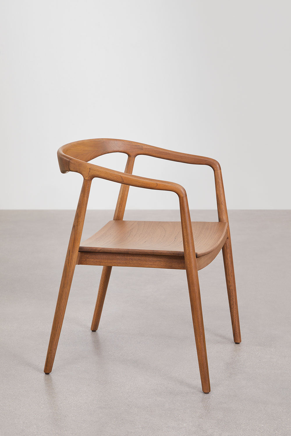 Outdoor chair TIKARO, dark teak