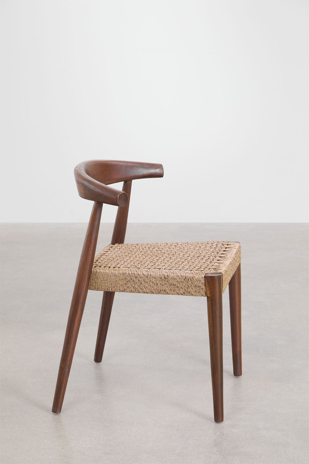 Outdoor chair VALDO, dark wood