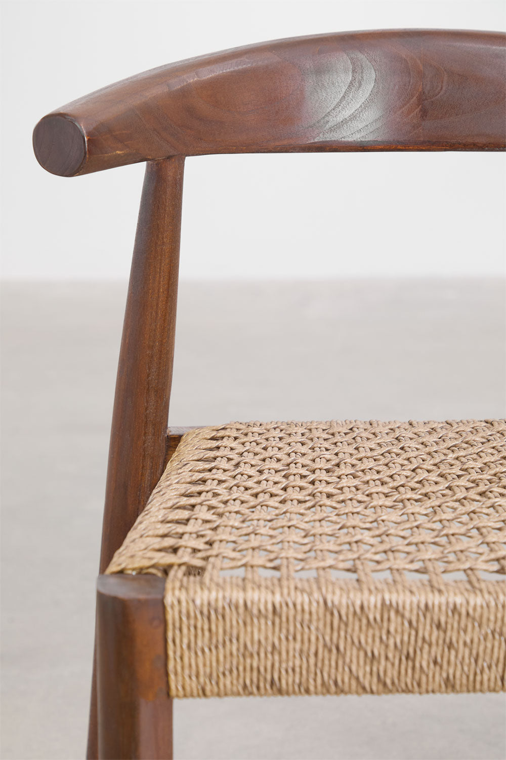 Outdoor chair VALDO, dark wood