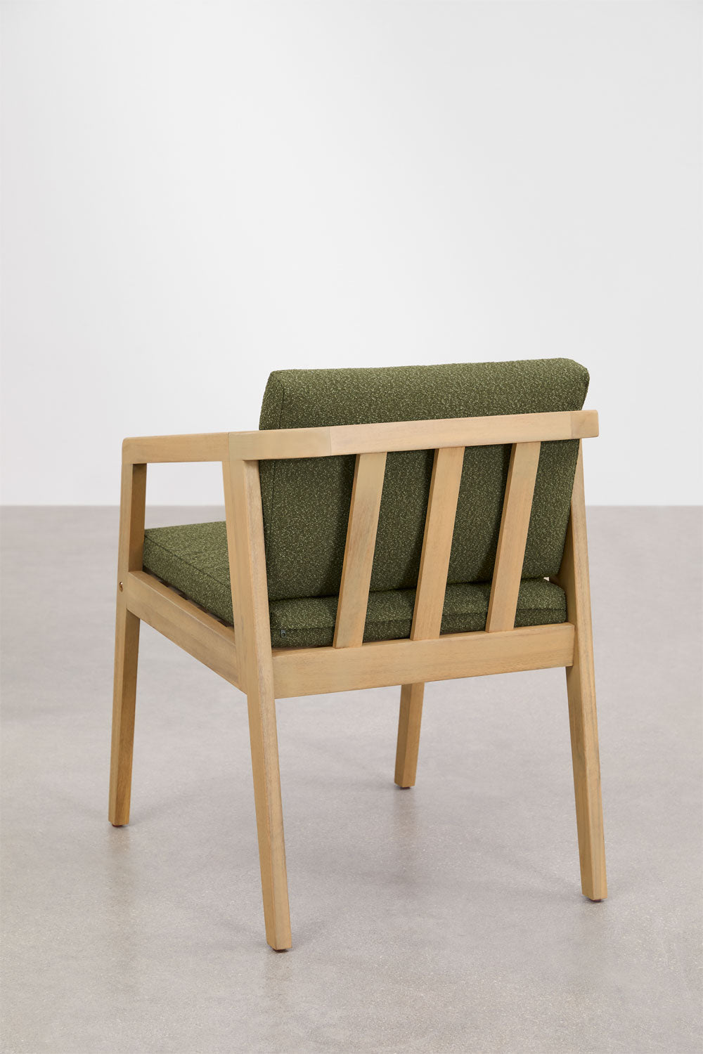 Outdoor chair VIRVO, acacia, light (2 pcs.)