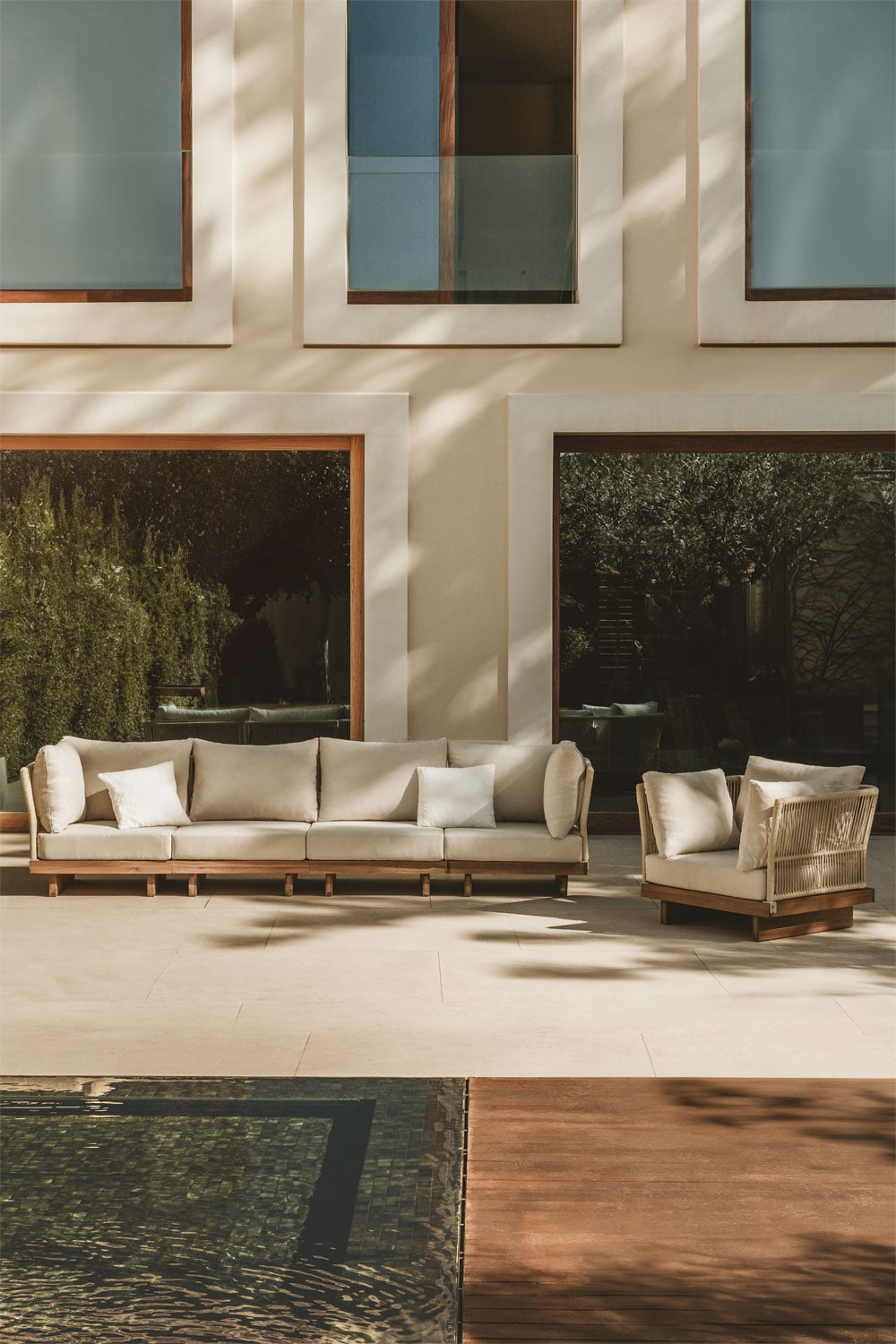 Outdoor set FORTO, 4 pieces armchair