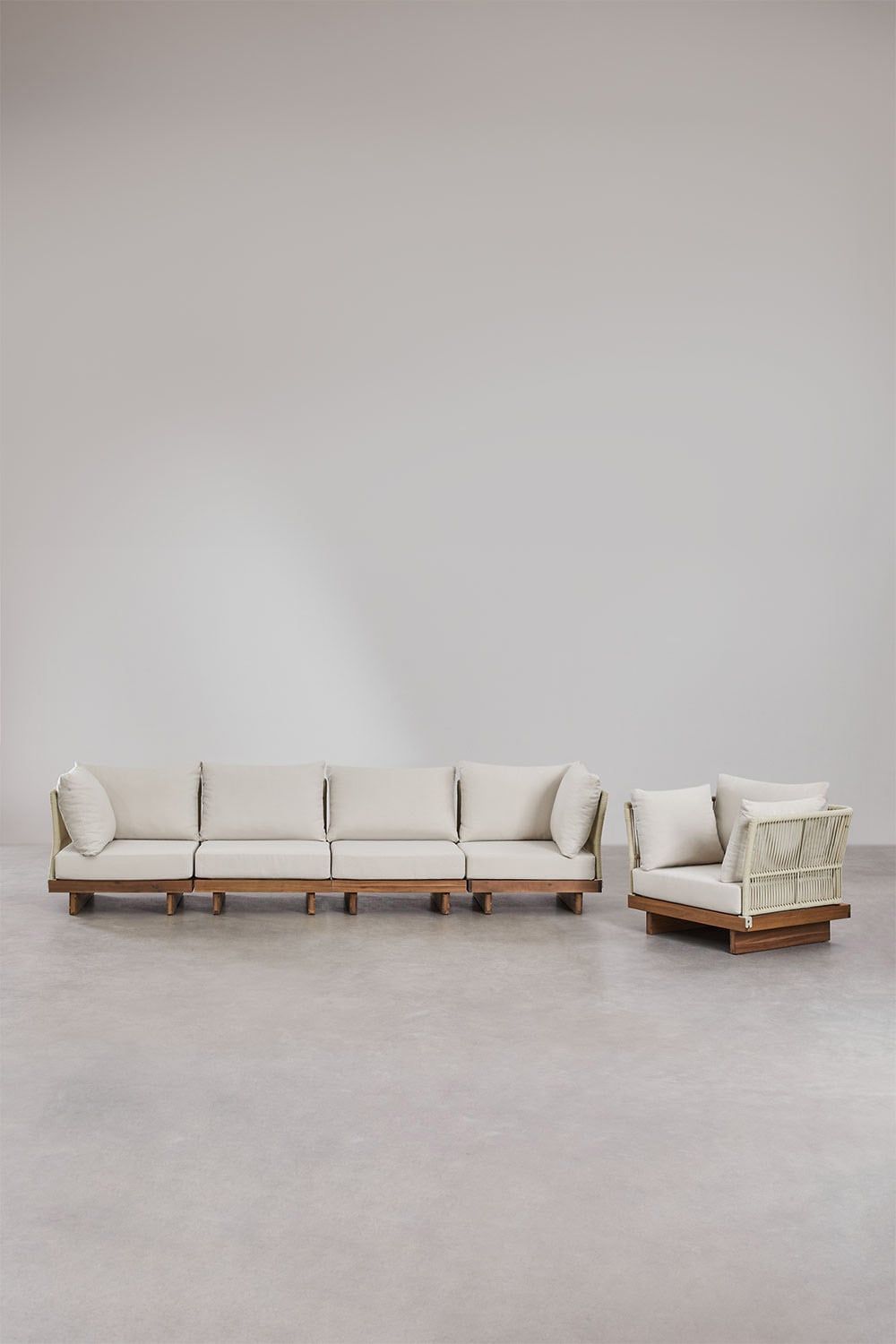 Outdoor set FORTO, 4 pieces armchair