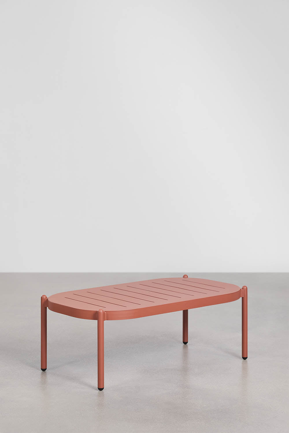 Lauko komplektas RATANO, sofa ir staliukas, terakota