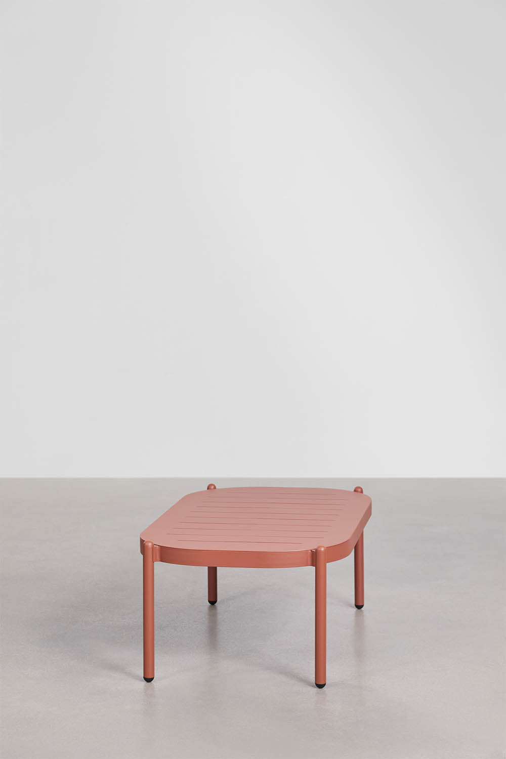 Lauko komplektas RATANO, sofa ir staliukas, terakota