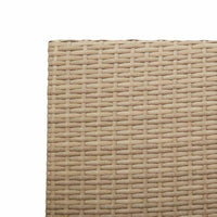 Lauko krėslai 4 pcs Kremas, Rudas - Namų Idėja