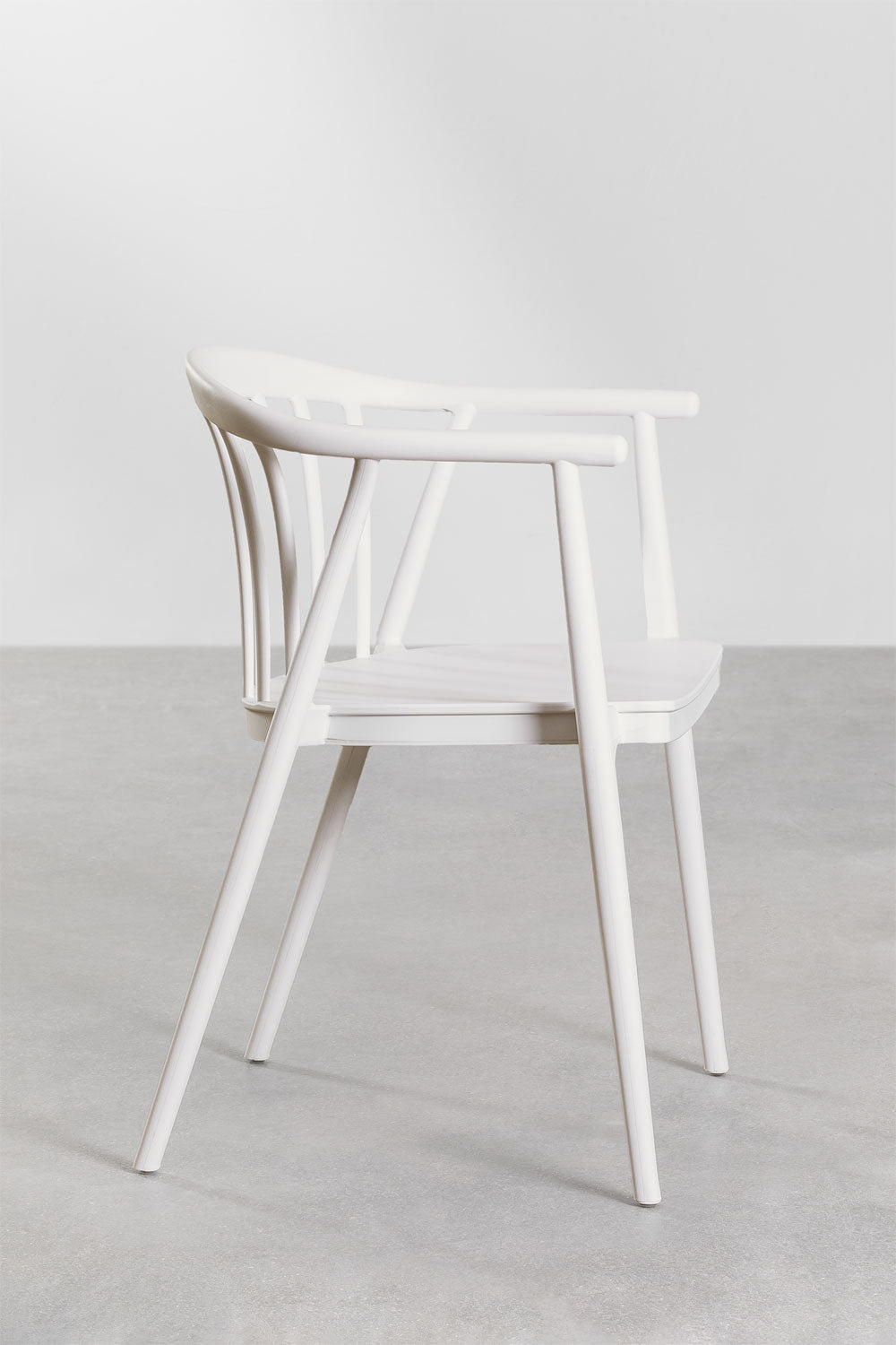 Outdoor armchair ROCCO, white