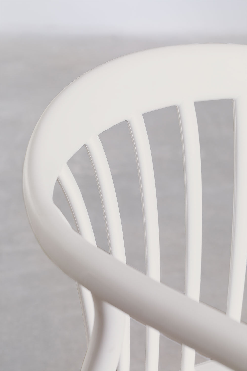 Outdoor armchair ROCCO, white