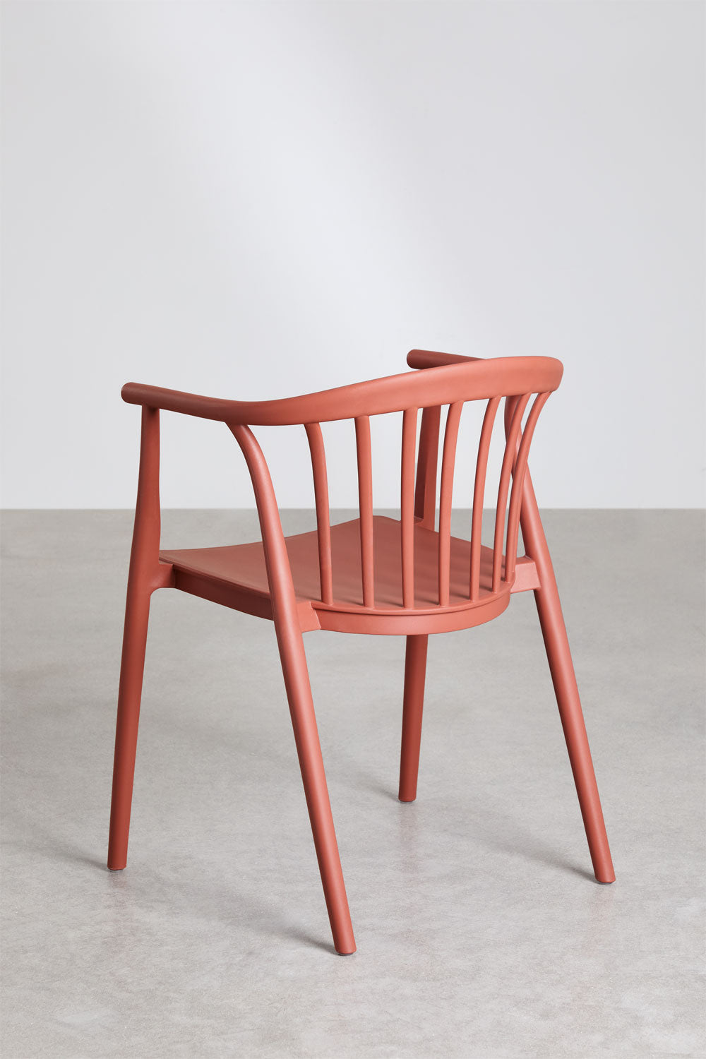 ROCCO outdoor armchair, terracotta
