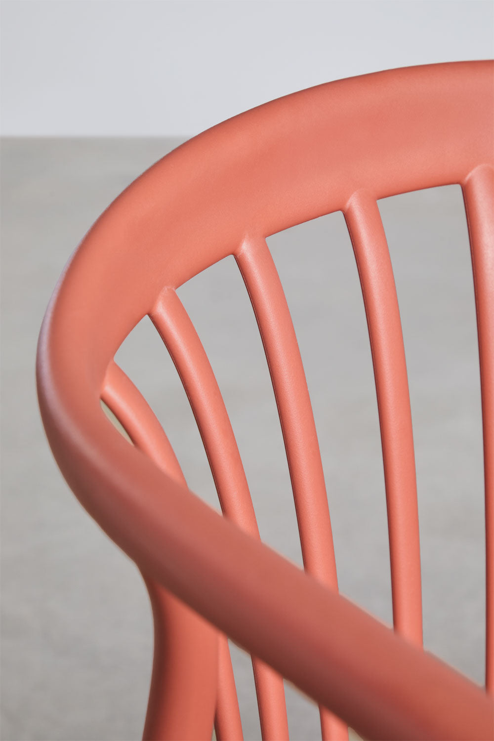 ROCCO outdoor armchair, terracotta