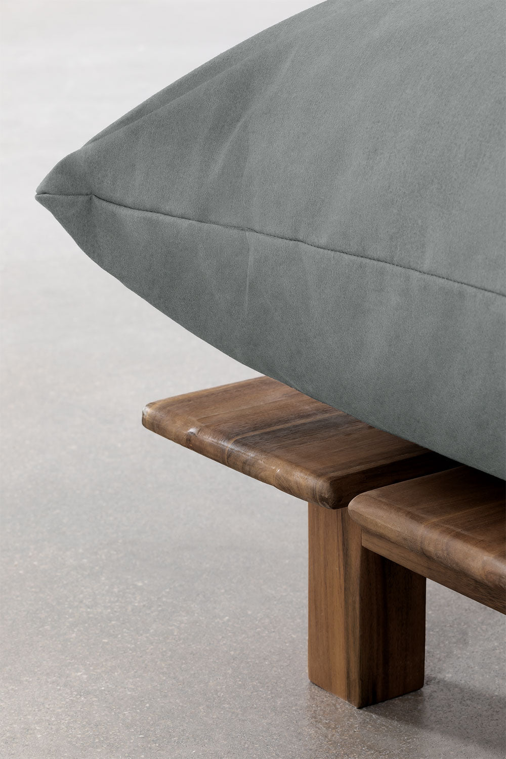 Lauko modulinė sofa ALBA su pakoju, pilka