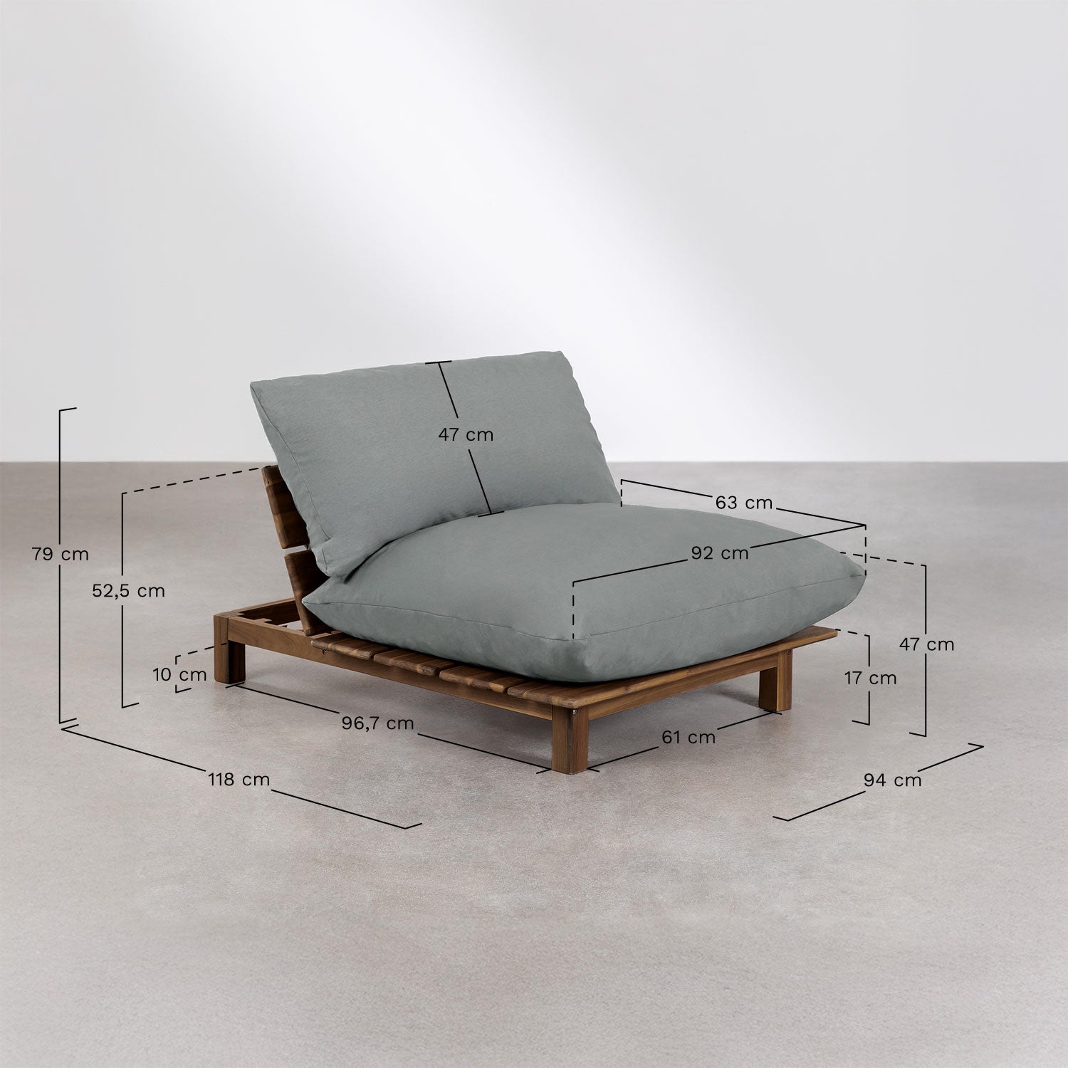 Lauko modulinis vienetas ALBA, kreminė