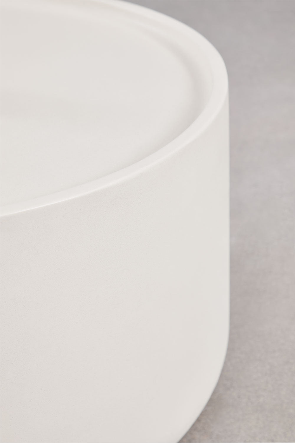 Outdoor umbrella base CIMENTO, 60 cm, white