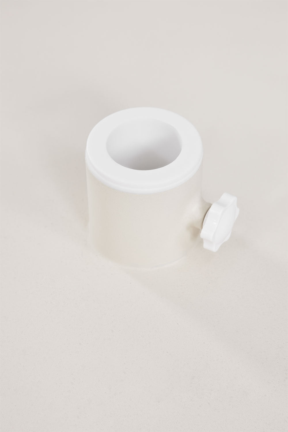Outdoor umbrella base CIMENTO, 60 cm, white
