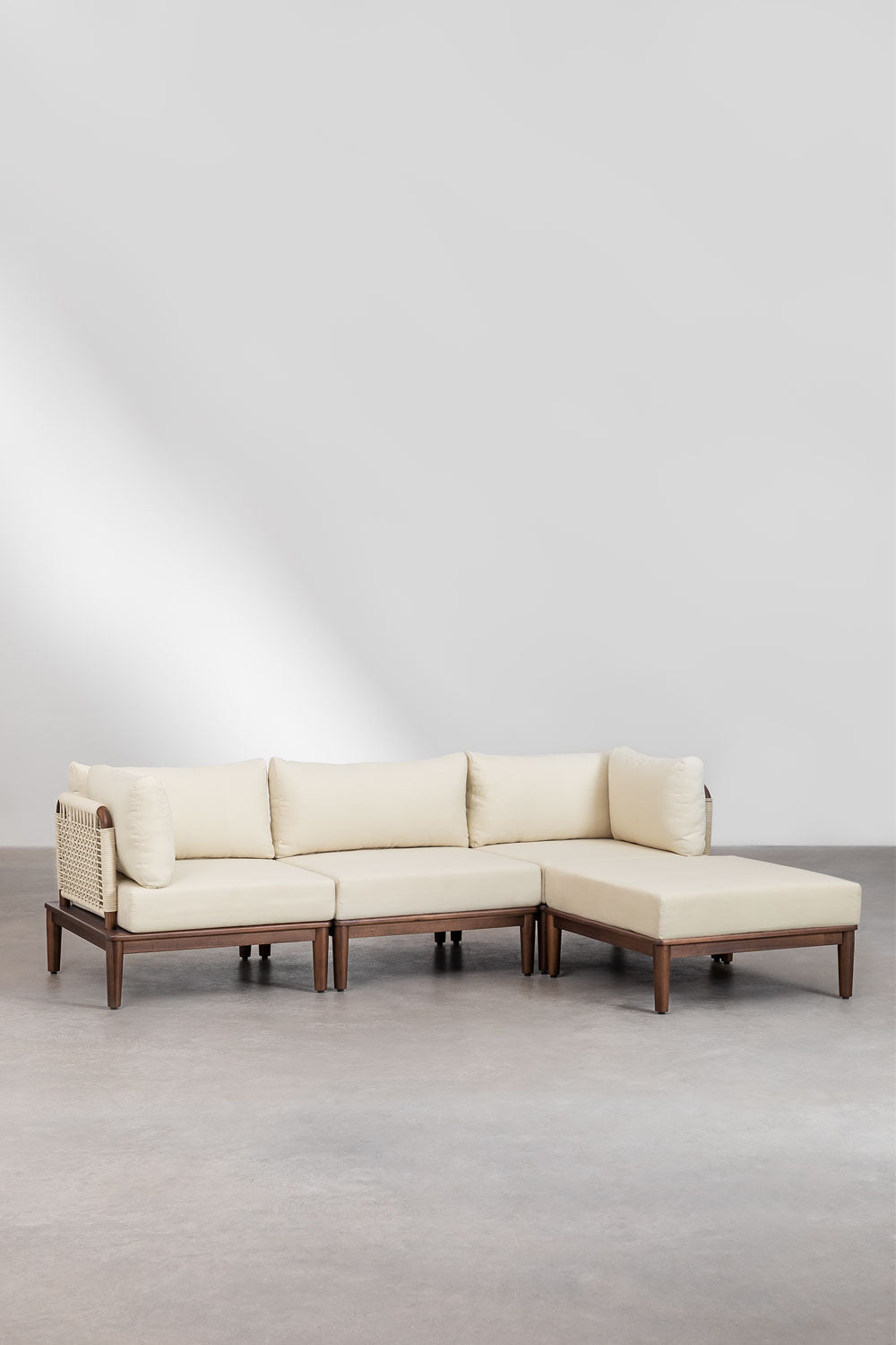 Outdoor sofa MODENA, with ottoman.