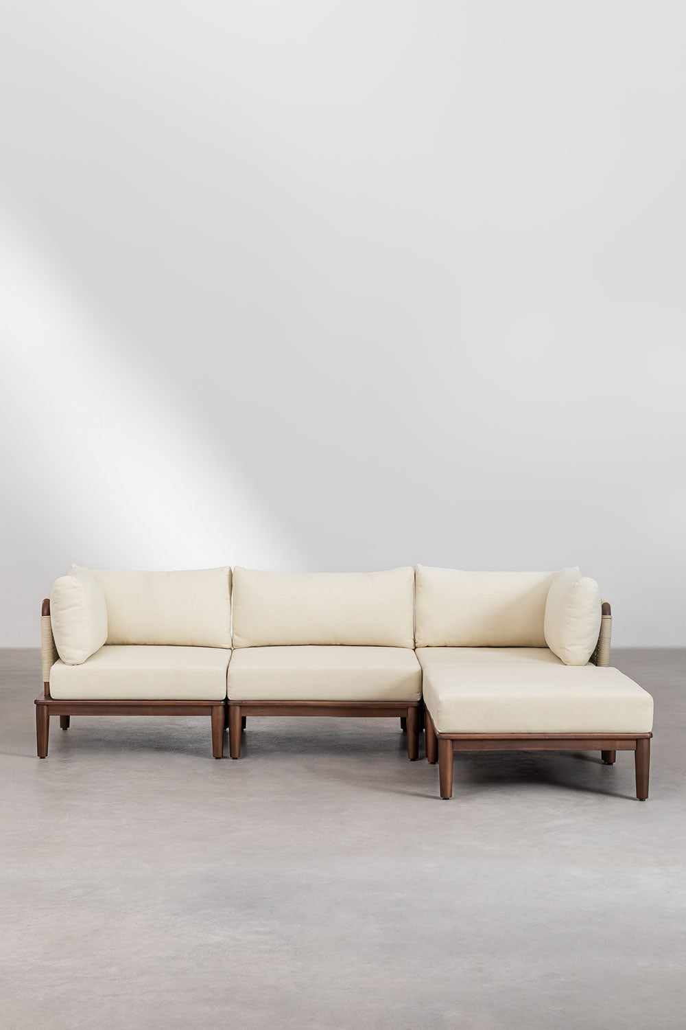 Outdoor sofa MODENA, with ottoman.