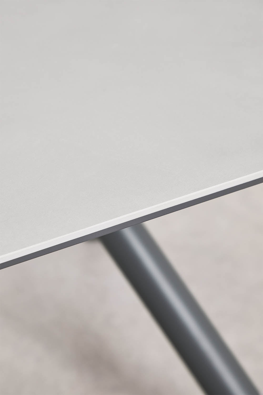 MELO outdoor rectangular table, aluminum