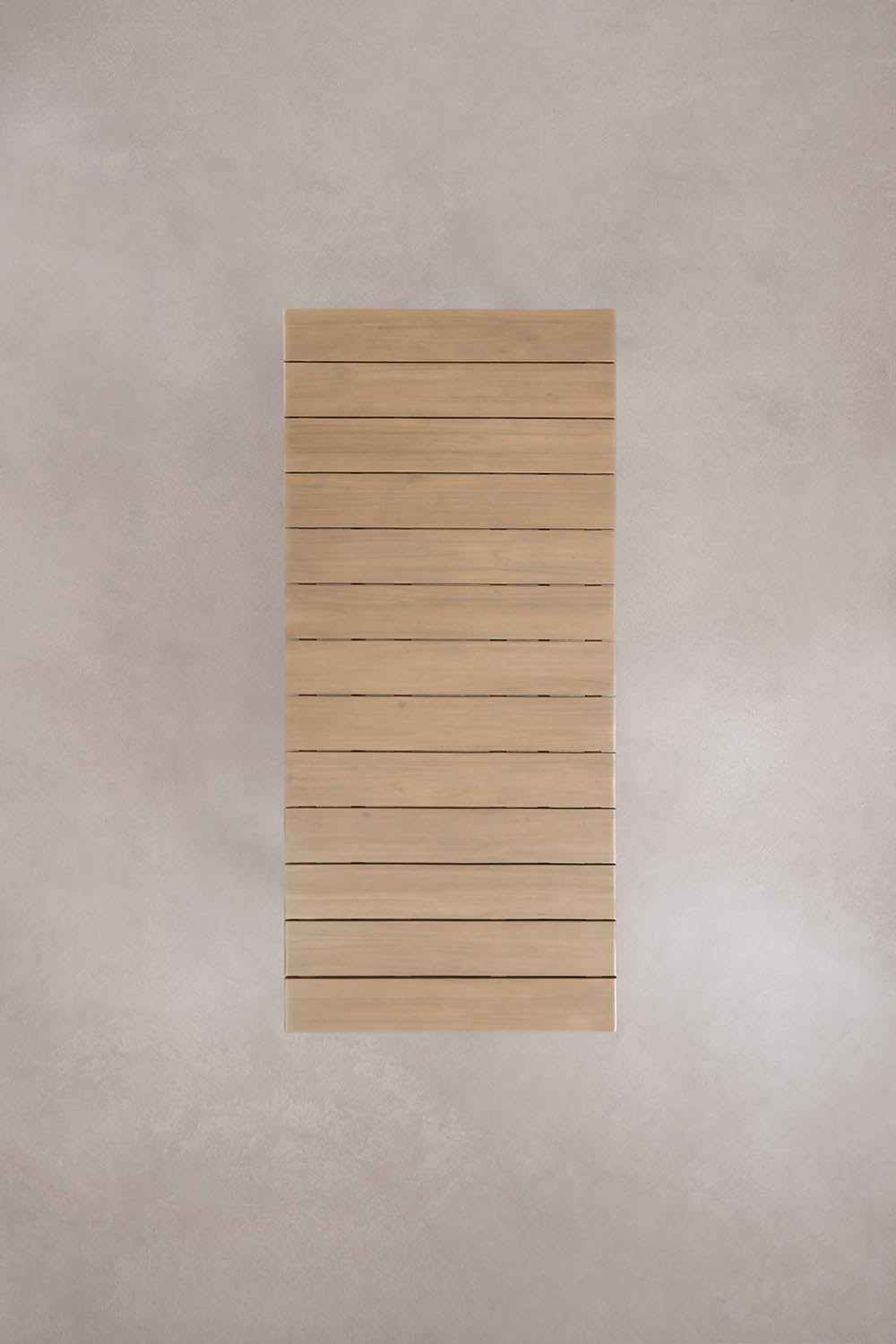 Outdoor table AKATO, acacia, light brown