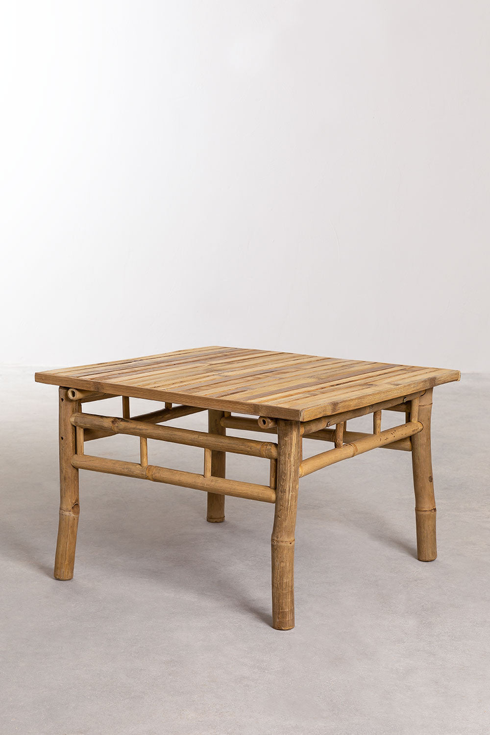 Lauko stalas BAMBU, bambukas, 70x70 cm
