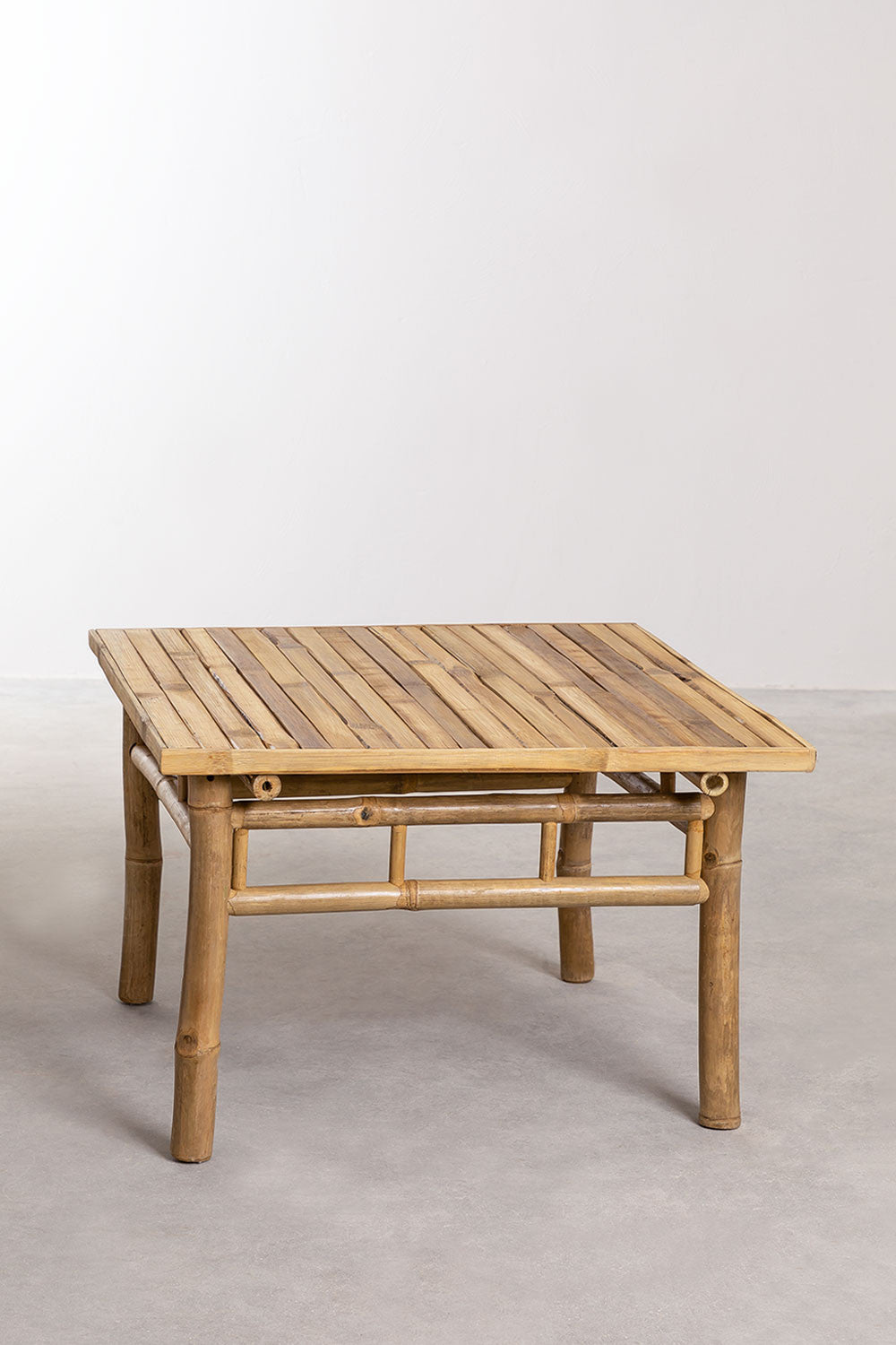 Lauko stalas BAMBU, bambukas, 70x70 cm