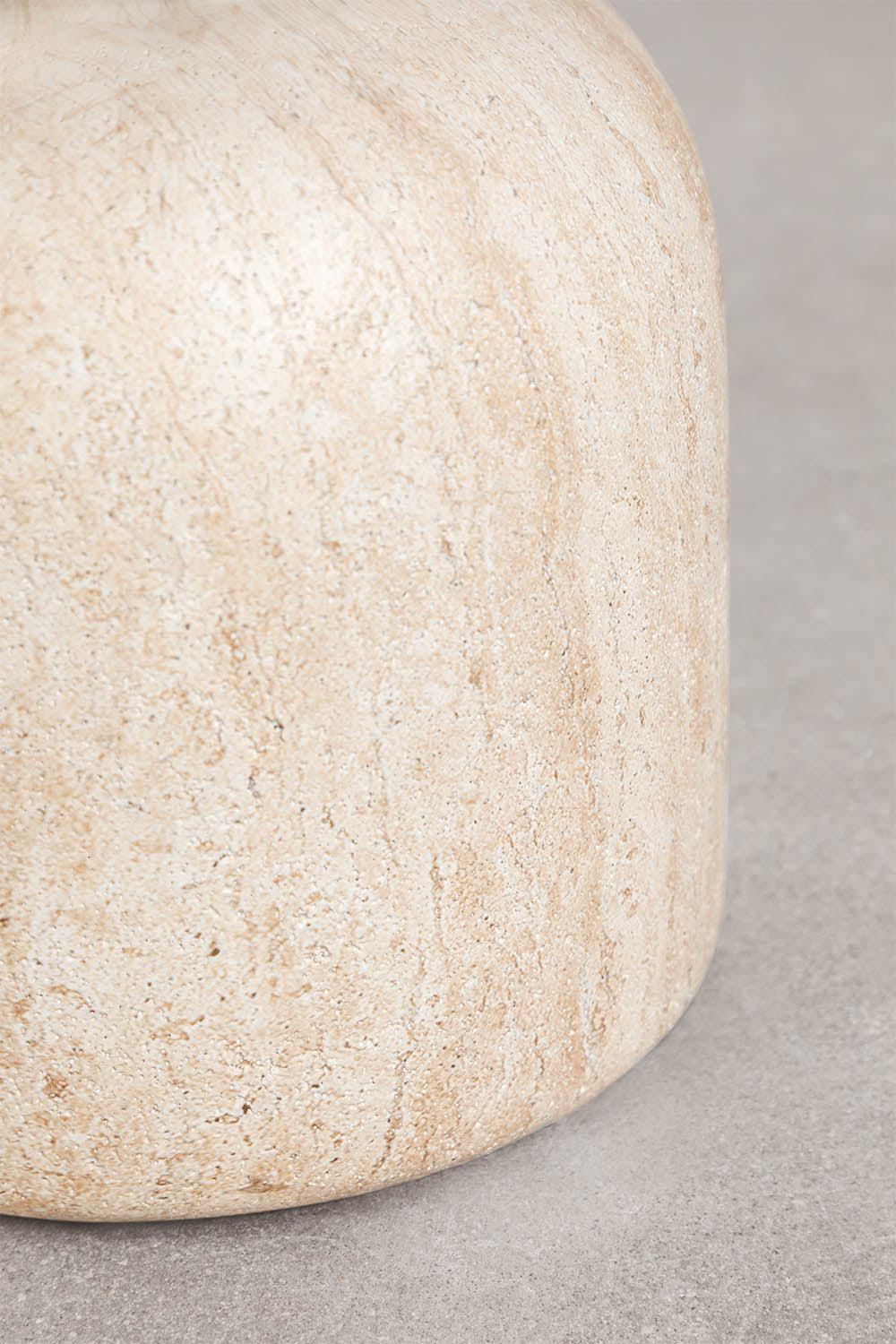 Outdoor table ZANIRA, travertine imitation